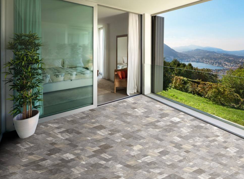 EMBRAMACO PISO ANTIDERRAPANTE 60X60 S�O JOS� GRAY HD61475 (CAIXA COM 2,58MT)